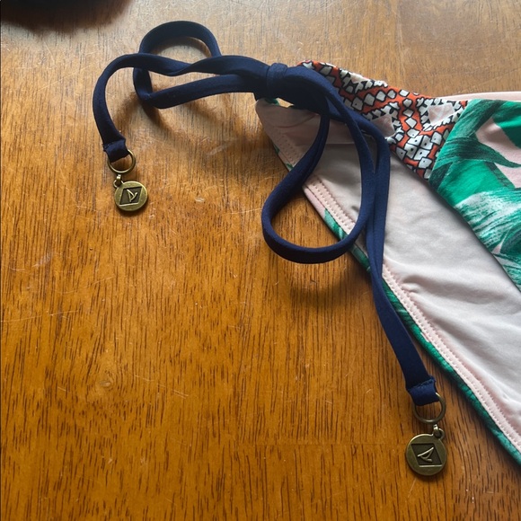 Sperry Tropical Green and Pink Bikini Bottom - Picture 3 of 5